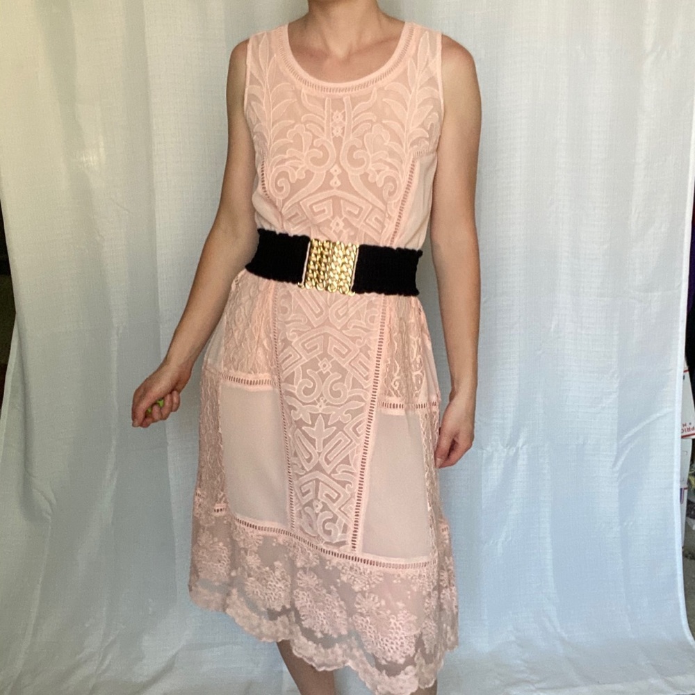 Soft pink Kyra dress like new condition